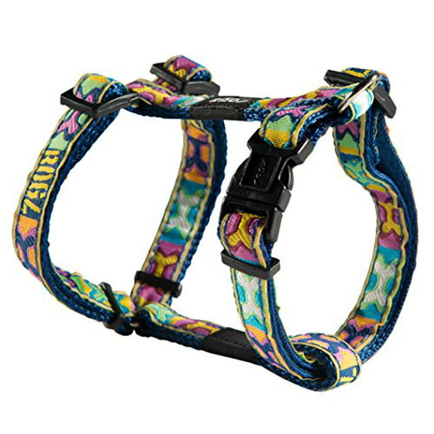 Rogz Fancy Dress Adjustable Nylon Dog Harnesses Lots Of Colours And Sizes 